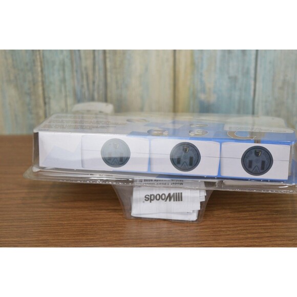 Woods Wireless Remote Control Outlet Kit 3-Pack Indoor Plug Smart Home NEW - Picture 3 of 10
